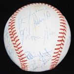 1979 Milwaukee Brewers Team Signed OAL MacPhail Baseball w/ 15 Signatures Including Robin Yount, Sixto Lezcano, George Bamberger & More (JSA)