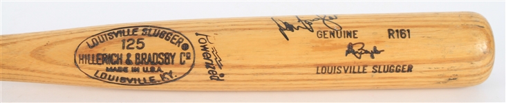 1978-79 Don Baylor California Angles Signed H&B Louisville Slugger Professional Model Game Used Bat (MEARS LOA/JSA)
