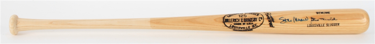 1970's Stan Musial St. Louis Cardinals Signed H&B Louisville Slugger Bat (JSA)