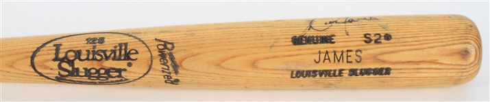 1983-85 Dion James Milwaukee Brewers Signed Louisville Slugger Professional Model Game Used Bat (MEARS LOA/*JSA*)