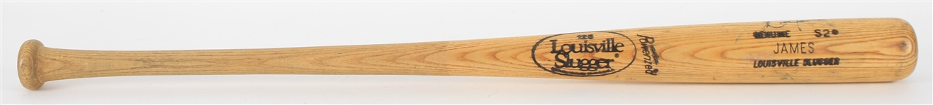 1983-85 Dion James Milwaukee Brewers Signed Louisville Slugger Professional Model Game Used Bat (MEARS LOA/*JSA*)