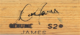 1983-85 Dion James Milwaukee Brewers Signed Louisville Slugger Professional Model Game Used Bat (MEARS LOA/*JSA*)