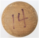 1983-85 Dion James Milwaukee Brewers Signed Louisville Slugger Professional Model Game Used Bat (MEARS LOA/*JSA*)