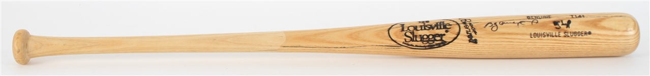 1987-89 BJ Surhoff Milwaukee Brewers Signed Louisville Slugger Professional Model Bat (MEARS LOA/*JSA*)