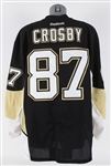 2015-16 Sidney Crosby Pittsburgh Penguins Home Jersey (MEARS A5)