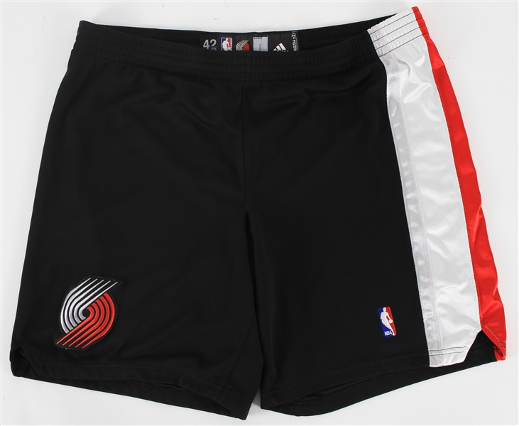 2005-08 Jarrett Jack Portland Trail Blazers Game Worn Road Uniform Shorts (MEARS LOA)