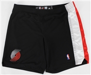 2005-08 Jarrett Jack Portland Trail Blazers Game Worn Road Uniform Shorts (MEARS LOA)