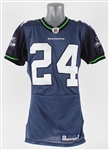 2011 Marshawn Lynch Seattle Seahawks Game Worn Home Jersey (MEARS A10)
