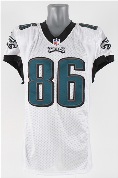 2013 Zach Ertz Philadelphia Eagles Road Jersey (MEARS A5)
