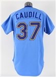 1982 BIll Caudill Seattle Mariners Game Worn Road Jersey (MEARS LOA)