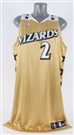 2009-10 DeShawn Stevenson Washington Wizards Game Worn Alternate Jersey (MEARS LOA)