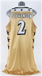 2009-10 DeShawn Stevenson Washington Wizards Game Worn Alternate Jersey (MEARS LOA)