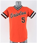 1970s Brooks Robinson Baltimore Orioles Alternate Jersey (MEARS LOA)