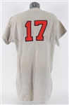 1957 Vinegar Bend Mizell St. Louis Cardinals Game Worn Road Jersey (MEARS A8)