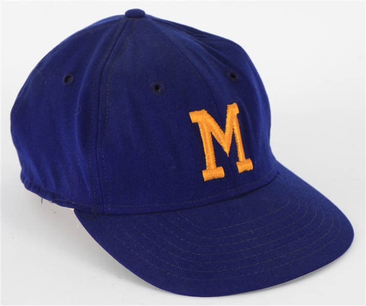 1970 Gene Brabender #32 Inaugural Season Milwaukee Brewers Game Worn Cap (MEARS LOA)