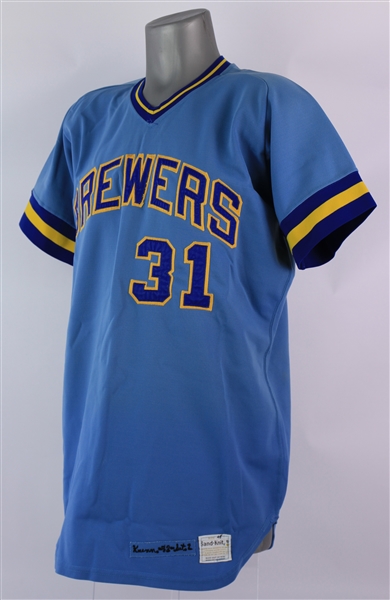 1973 Harvey Kuenn Milwaukee Brewers Game Worn Road Jersey (MEARS A10)