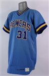 1973 Harvey Kuenn Milwaukee Brewers Game Worn Road Jersey (MEARS A10)