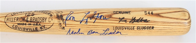 1977-1979 Ron LeFlore Detroit Tigers H&B Louisville Slugger Professional Model Game Used Signed Bat (JSA/MEARS LOA))
