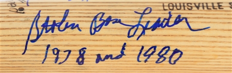 1977-1979 Ron LeFlore Detroit Tigers H&B Louisville Slugger Professional Model Game Used Signed Bat (JSA/MEARS LOA))