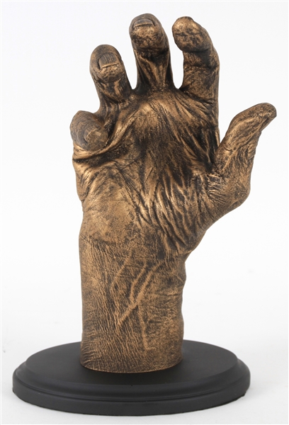 2017 Baron Von Raschke "The Claw" 11" Sculpture "Taken Directly From a Cast of his Hand" 