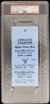 1973 NBA All Star Game East vs West MVP Dave Cowans Press Pass (PSA Slabbed) 