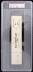 1974 Blue Oyster Cult / Kiss Michigan Concert Palace Full Ticket (PSA Slabbed) 