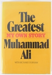1975 Muhammad Ali World Heavyweight Champion Signed The Greatest Hardcover Book (JSA)