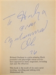 1976 Muhammad Ali World Heavyweight Champion Signed The Greatest Paperback Book (JSA)