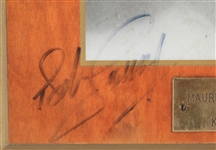 1964 Bob Cousy Boston Celtics Signed 10.5 x 12.5 Maurice Stokes 6th Annual Basketball Game Plaque (JSA)