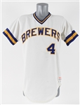 1975 Tim Johnson Milwaukee Brewers Game Worn Home Jersey (MEARS A10)
