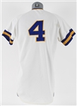 1975 Tim Johnson Milwaukee Brewers Game Worn Home Jersey (MEARS A10)