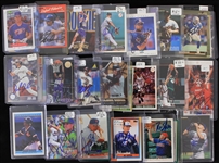 1990's-2000's Baseball Football Basketball Signed Trading Cards - Lot of 75+ 