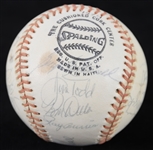 1974 Chicago Cubs Team Signed ONL Feeney Baseball w/ 25 Signatures Including Billy Williams, Don Kessinger, Bill Madlock & More (*JSA Full Letter*) 