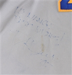 1989 Rob Deer Milwaukee Brewers Signed Game Worn Road Jersey (MEARS A10/JSA)