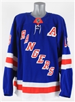 2019 (October 3) Marc Staal New York Rangers Opening Night Game Worn Home Jersey (MEARS A10/Fanatics)