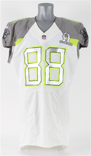 2014 Greg Olsen Carolina Panthers Pro Bowl Jersey (MEARS A5)