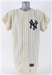 1969 Joe Pepitone New York Yankees Game Worn Home Jersey (MEARS LOA)