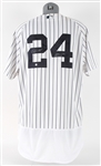 2017 (June 25) Gary Sanchez New York Yankees Signed Game Worn Home Jersey (MEARS A10/JSA/MLB Hologram/Steiner) Homered