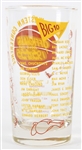 1954-55 Big 10 Western Conference Official Drinking Glass