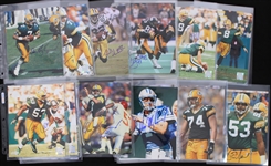 1980s-2000s Green Bay Packers Signed 8" x 10" Photos & Milwaukee Brewers Multi Signed Baseballs - Lot of 150