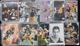 1980's-2000's Green Bay Packers Signed 8 x 10 Photos - Lot of 150