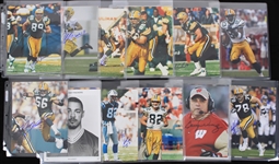 1980's-2000's Green Bay Packers Signed 8 x 10 Photos - Lot of 150