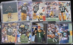 1980's-2000's Green Bay Packers Signed 8 x 10 Photos - Lot of 150