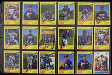 1980's-90's Milwaukee Brewers Memorabilia Collection - Lot of 57 w/ 1982 World Series Ticket Stub, 1982 Al East Champs T-Shirt, Signed Trading Cards & More