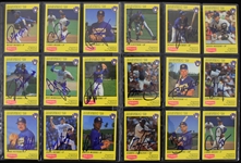 1980's-90's Milwaukee Brewers Memorabilia Collection - Lot of 57 w/ 1982 World Series Ticket Stub, 1982 Al East Champs T-Shirt, Signed Trading Cards & More