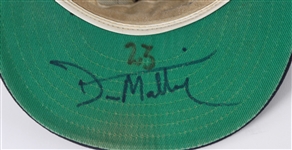 1984-87 Don Mattingly New York Yankees Signed Cap (MEARS LOA/JSA)
