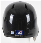 2006-09 Carlos Delgado New York Mets Game Worn Batting Helmet (MEARS LOA/Steiner)