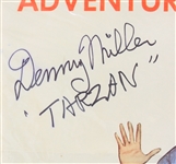 1959 Denny Miller Tarzan the Ape Man Signed 14x36 Poster (JSA)