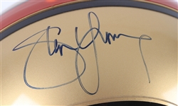 2000's Steve Young San Francisco 49ers Signed Full Size Helmet (JSA) 