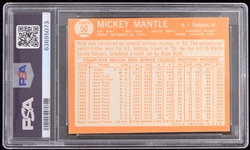 1964 Mickey Mantle New York Yankees Topps #50 Trading Card (PSA EX 5)